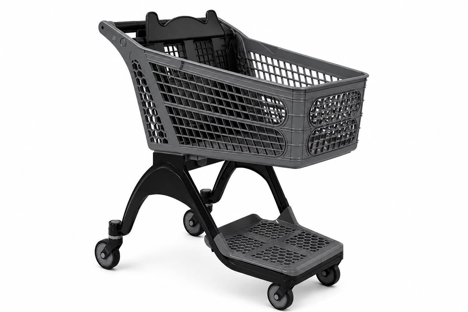 Plastic trolley